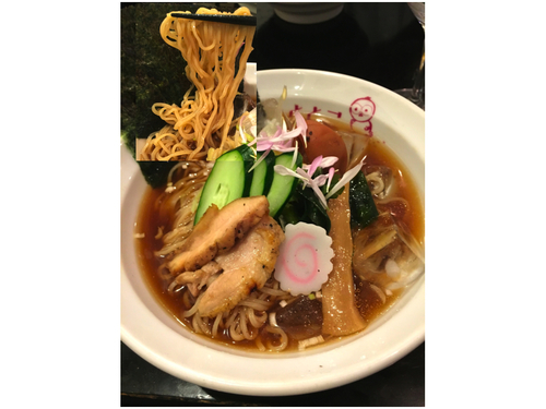 「梅つったいラーメン 950円」@麺ダイニング ととこの写真