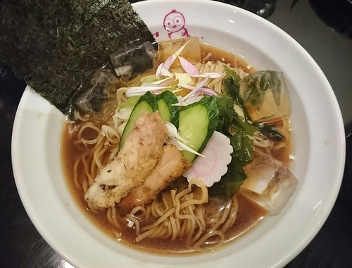 「つったい（冷たい）ラーメン」@麺ダイニング ととこの写真