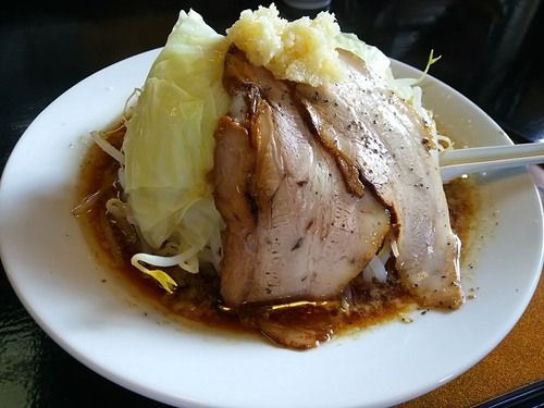 「岡村二郎　※ニンニクあり」@信濃神麺 烈士洵名 長野店の写真