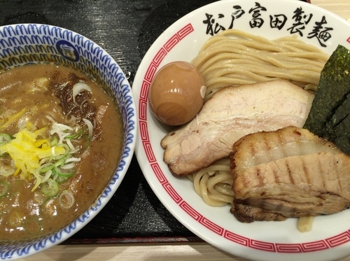 「特製つけそば」@松戸富田製麺 三井アウトレットパーク木更津店の写真