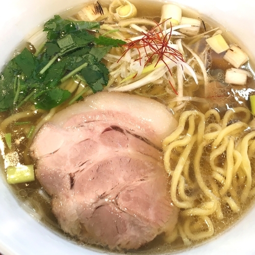 「鴨出汁 白」@麺屋 葵の写真