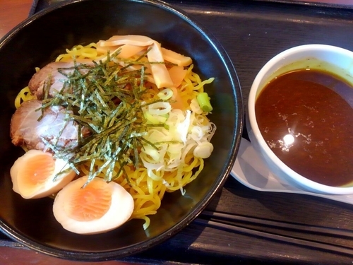 「カレーつけ麺　780円　他」@北海道チューボー 八重洲店の写真