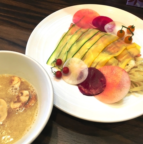 「【７・８月限定】つけ麺ディクレレ風」@稲荷屋の写真