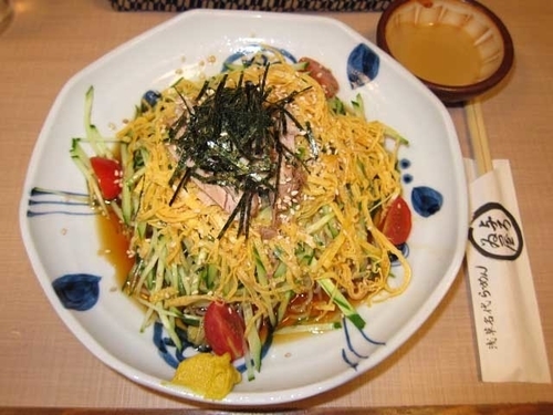 「冷し中華　950円」@与ろゐ屋の写真