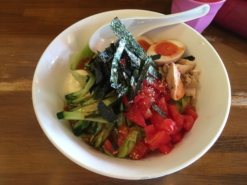 「冷やしトマトめん」@らーめん がんちゃの写真