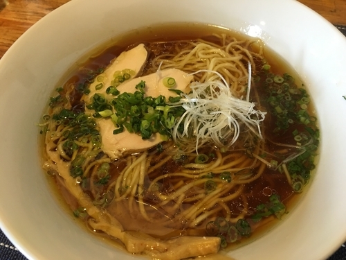 「【限定】  淡麗天草大王そば」@中華蕎麦 はざまの写真