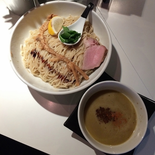 「つけそば（醤油） ￥９００」@SOBAHOUSE金色不如帰の写真