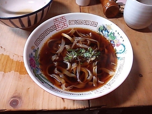 「支那そば（小）、など」@信濃屋の写真