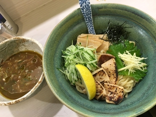 「烏賊煮干しつけそば ￥850」@麺処 きなりの写真