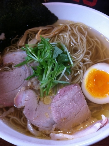 「塩ラーメン」@元祖一条流がんこラーメン雅の写真