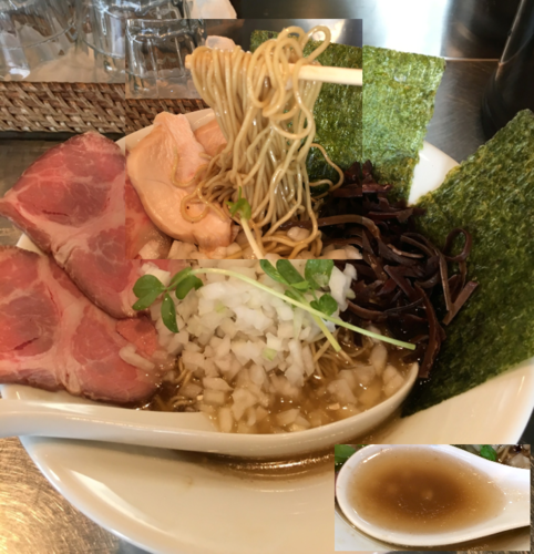 「8/6土曜限定　極濃煮干豚骨 800円」@さんじの写真