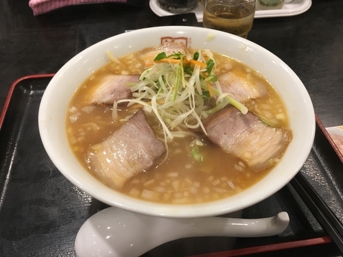 「しょうが風味のあったか味噌ラーメン」@喜多方ラーメン 坂内 蘇我店の写真