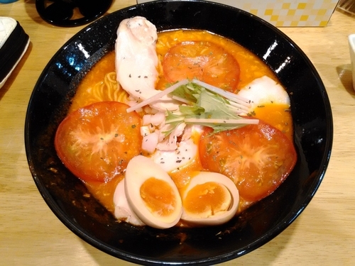 「期間限定 トマトラーメン」@らーめん 一鉄の写真