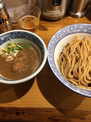 「つけ麺 胚芽麺」@道玄坂マンモスの写真