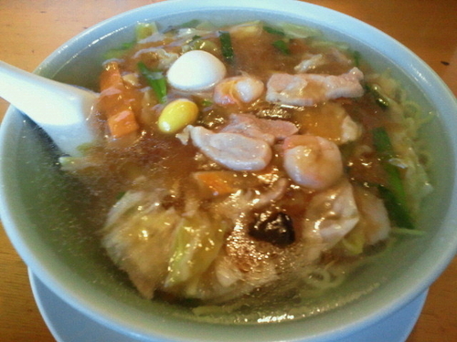 「五目そば　800円」@中華飯店 康楽の写真