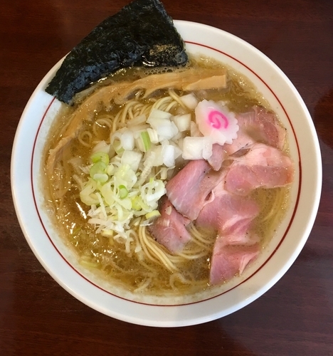 「煮干しそば 780円」@煮干中華そば 鈴蘭 新宿店の写真