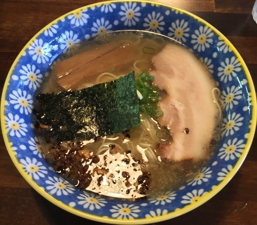 「塩焦しネギラーメン（￥800）」@カミカゼの写真