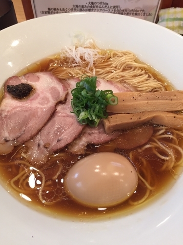 「焼豚味玉醤油Soba」@Japanese Soba Noodles 蔦の写真