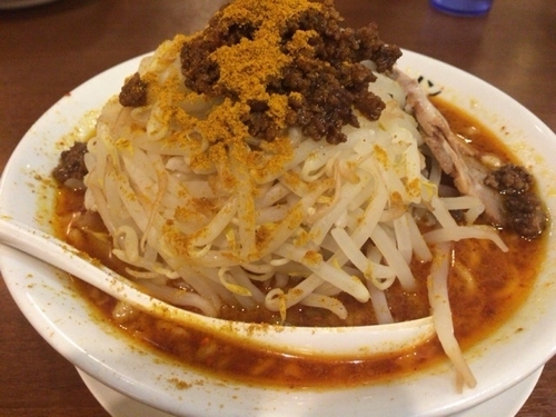 「印度なみちるめん 小 ￥７８０」@ガツ盛リラーメン みちる屋 松戸店の写真