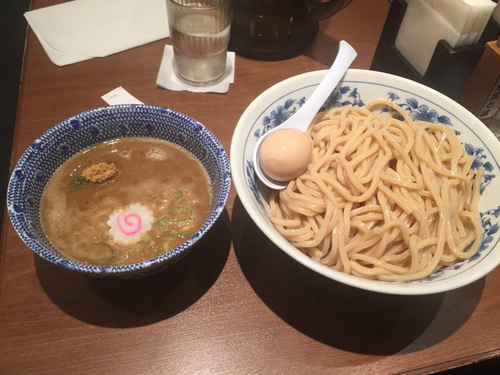 「味玉つけめん 大盛」@六厘舎の写真