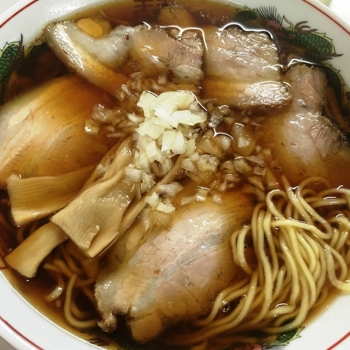 「チャーシューメン」@中華そば たてしなの写真