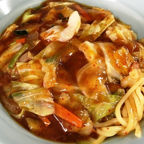 「スタミナ 並（冷；豚バラ）」@スタミナラーメン吟月の写真