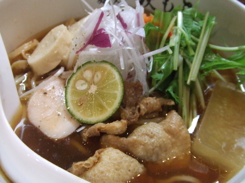 「【限定】冷やし醤油らーめん　９００円」@麺処 秋もとの写真