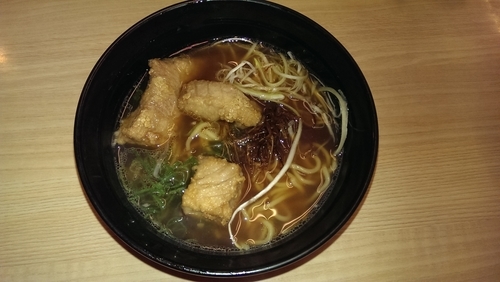「コク旨マグロ醤油ラーメン」@スシロー 川崎水沢店の写真