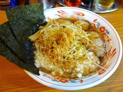 「ネギチャーシューメン（900円）」@中華そば 吾衛門の写真