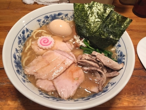 「特製中華そば」@大勝軒 佐貫店の写真