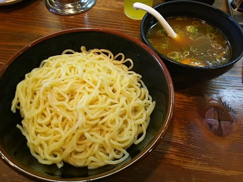 「つけめん　（大盛り）」@麺屋 山岸の写真