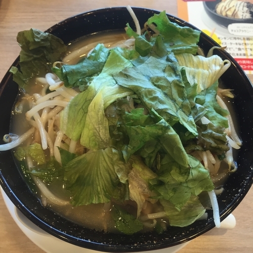 「【期間限定】1日分の野菜のベジ塩タンメン(¥699)※」@ガスト 大森中店の写真