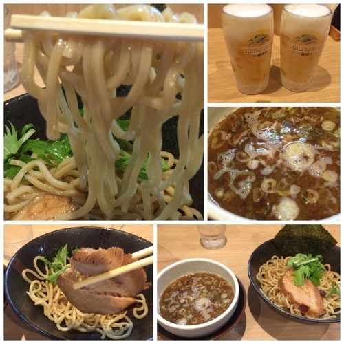 「つけ麺＋生ビール」@麺処つむじの写真