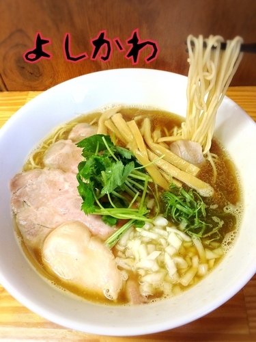 「煮干しそば 濃いめ¥730」@中華そば よしかわの写真