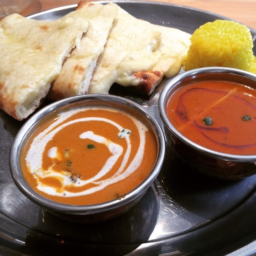 「チーズナンセット(ランチ)」@ニューナマステインディア 西新宿店の写真