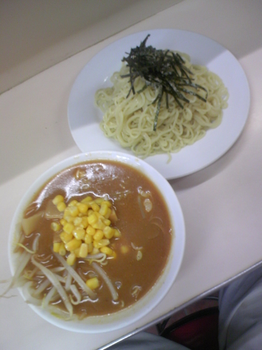 「冷やし味噌つけ麺（季節物）６３０円」@ラーメン 点心の写真
