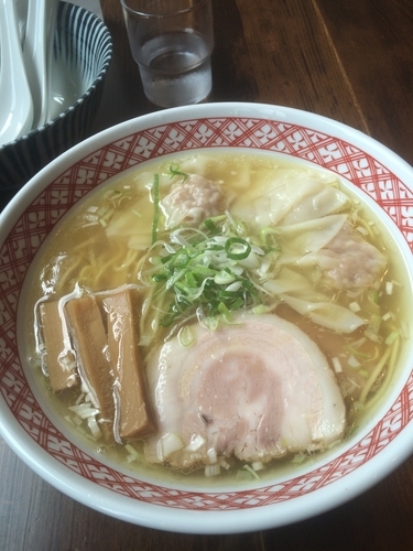 「特製らーめん 白だし」@支那そば しんばの写真