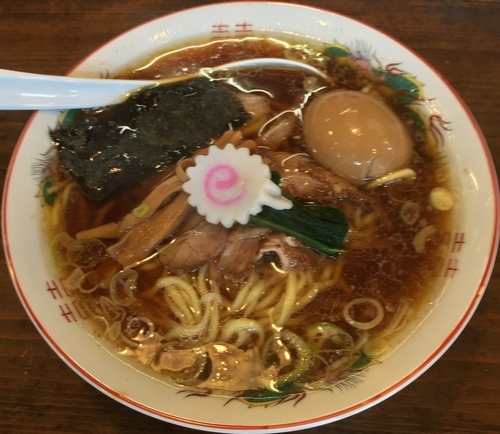 「味玉 新潟生姜醤油ラーメン（￥750）」@niるい斗の写真