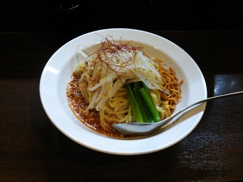 「汁無し担々麺」@旬ダイニング 鶴田の写真