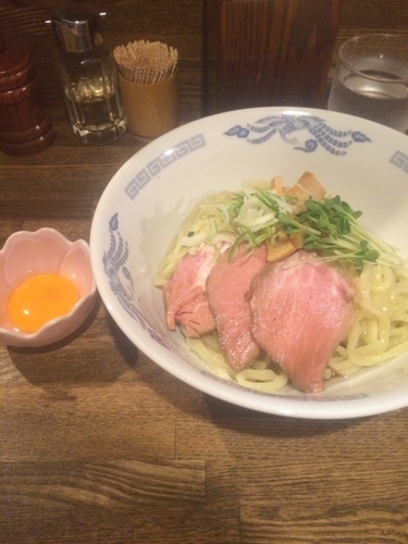 「油そば ちょっと肉増し 生卵」@燦燦斗の写真