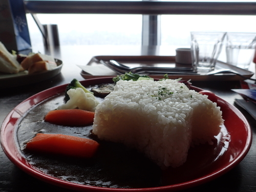 「ビーフカレー(中辛)(980円)」@SKYTREE CAFE 天望デッキ フロア340の写真