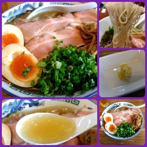 「【限定】小麦ヌーヴォー2016七福白醤油冷やしらーめん」@くじら食堂の写真