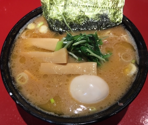 「チャーシューメン＋半熟玉子＋メンマ（￥760＋￥50＋￥70」@厚木家の写真