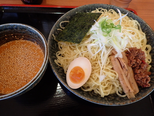 「【期間限定】冷やし担々つけ麺・２玉」@大志軒 福島泉店の写真