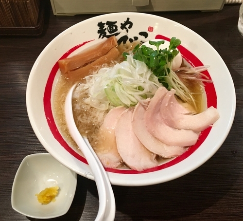 「冷やしラーメン特製トッピング」@麺や でこの写真