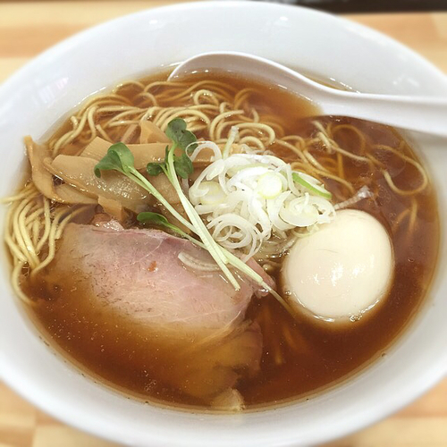 「味玉中華そば」@中華そば こてつの写真