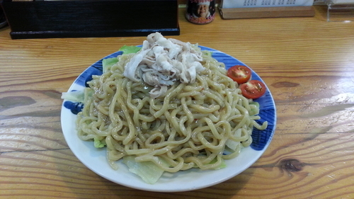 「（限定）豚しゃぶ冷麺+特盛り」@角ふじ 心麺の写真