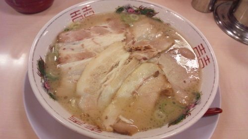 「チャーシューメン」@長浜ラーメンの写真