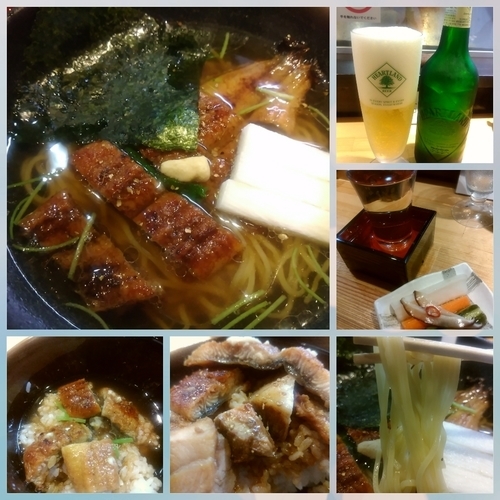 「【限定】塩まむし2000円＋ウナギのタレご飯＋お酒」@ラーメン 巌哲の写真