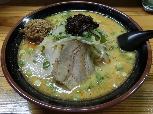 「深味噌らあめん(中辛)」@俺流らあめん・深味やの写真